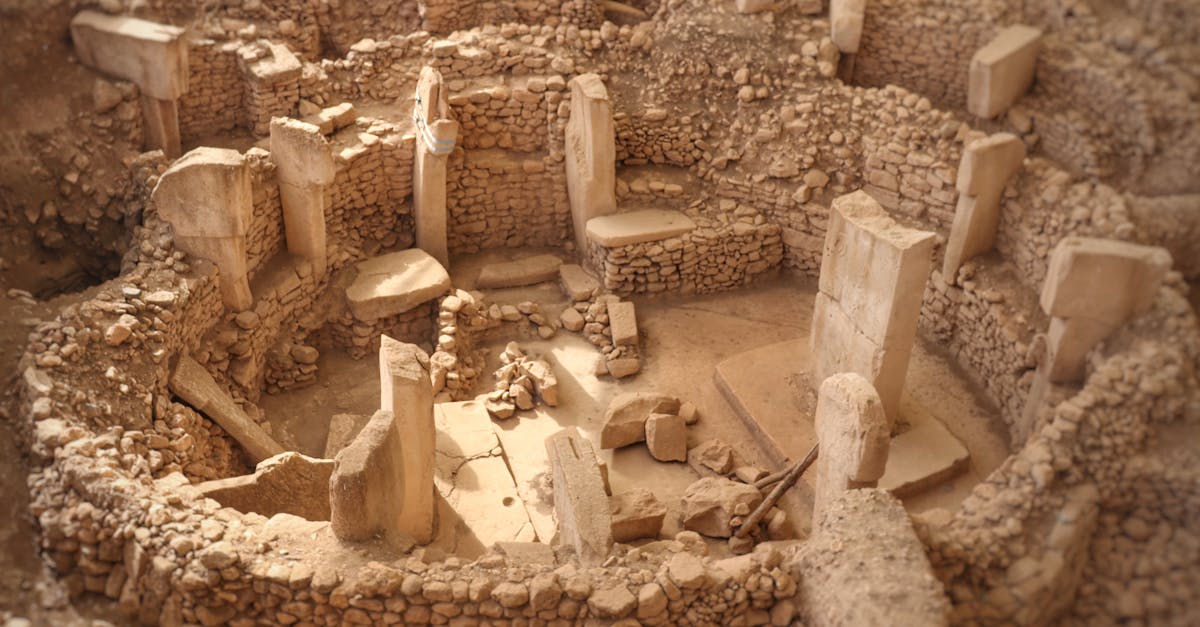 Explore the ancient ruins of Göbekli Tepe, a prehistoric archaeological site in Turkey.
